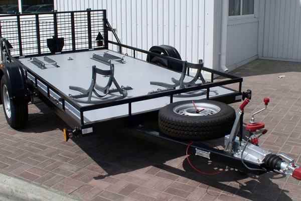 Прицеп для двух мотоциклов
